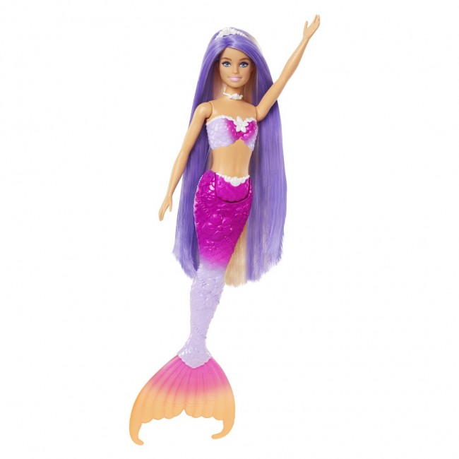 Barbie A Touch of Magic Malibu Mermaid Doll with Color Change Feature, Pet Dolphin and Accessories Barbie A Touch of Magic Malibu Mermaid Doll with Color Change Feature, Pet Dolphin and Accessories