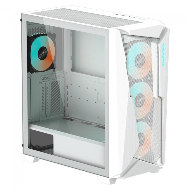 GIGABYTE C301 GLASS WHITE computer case Midi Tower
