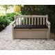 Keter Eden outdoor bench Solid Wood