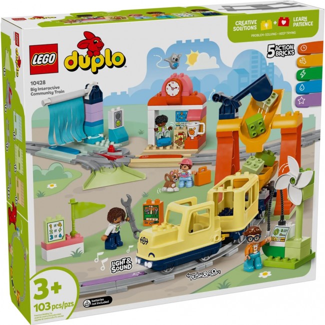 LEGO DUPLO 10428 Big Interactive Community Train LEGO DUPLO 10428 Big Interactive Community Train