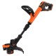 Black & Decker BCST918D1-QW brush cutter/string trimmer 28 cm Battery Black, Orange Black & Decker BCST918D1-QW brush cutter/string trimmer 28 cm Battery Black, Orange