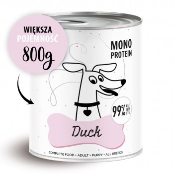 PAKA ZWIERZAKA Pepe Duck - wet dog food - 800g