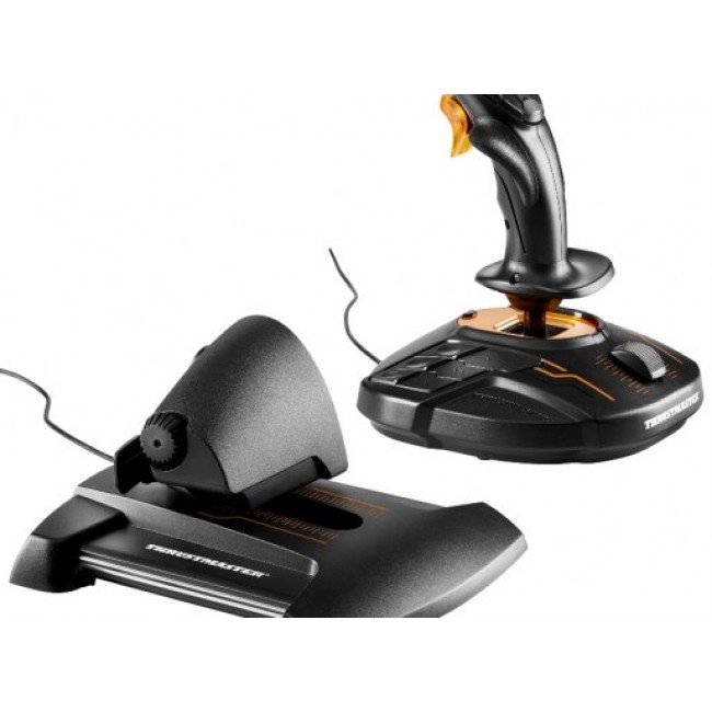 Thrustmaster T-16000M FCS Hotas Black, Orange USB Joystick Analogue / Digital MAC, PC Thrustmaster T-16000M FCS Hotas Black, Orange USB Joystick Analogue / Digital MAC, PC