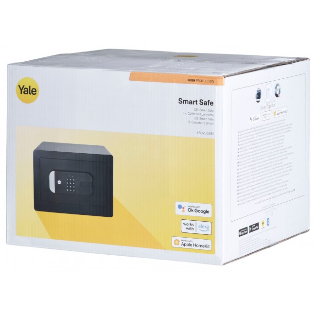 Yale Smart Safe freestanding safe YSS/250/EB1 black