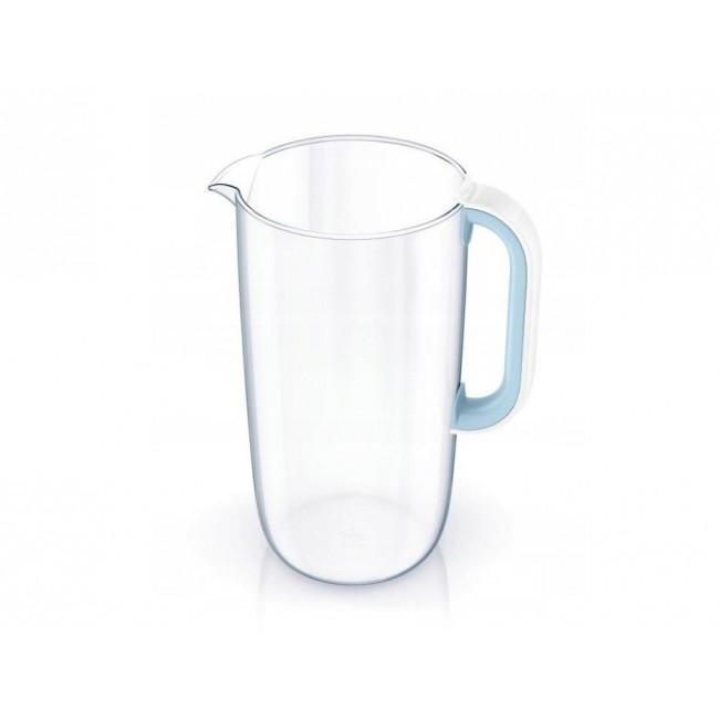 Brita Glass+ filter jug with 2 MaxtraPro PP cartridges (blue 2.5 l)