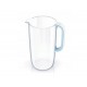 Brita Glass+ filter jug with 2 MaxtraPro PP cartridges (blue 2.5 l)