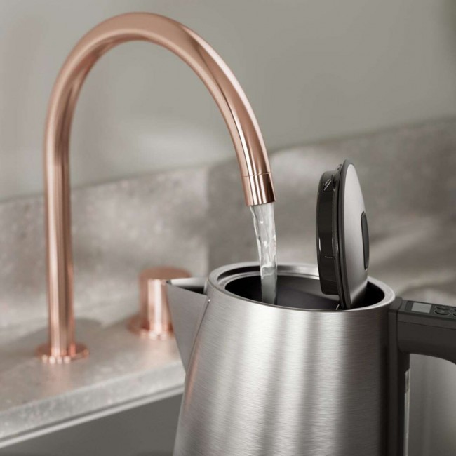 Electrolux E5K1-6ST electric kettle 1.7 L 2400 W Stainless steel