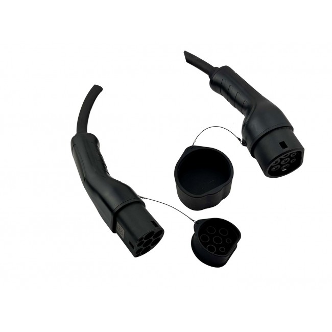 helos Typ 2 EV Ladekabel T?V Mode 3 ,32A ,22 kW, 3-Phasig 3 Meter mit Tasche