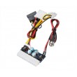 Akasa AK-PE080-03 power adapter/inverter Indoor 80 W Black, Blue, Red, White, Yellow