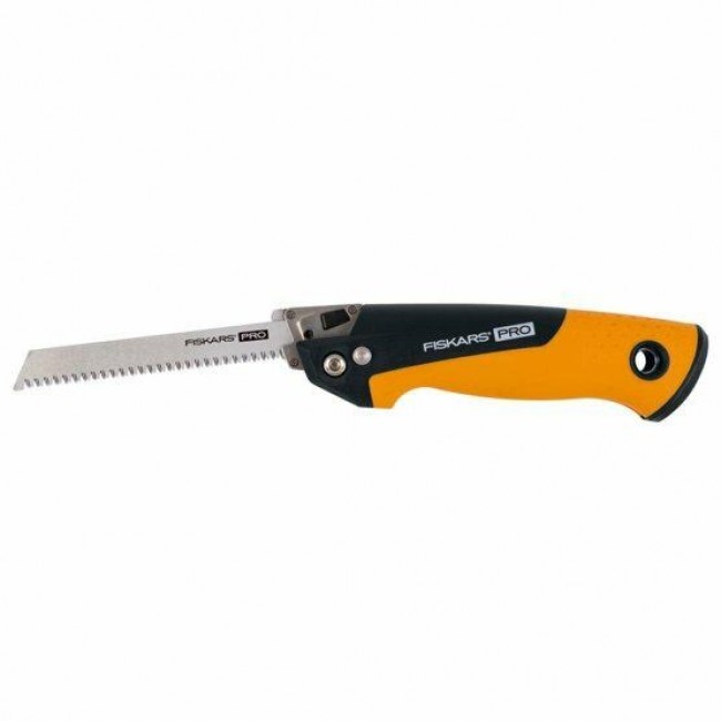 Fiskars 1062934 hand saw Pruning saw 15 cm Black, Silver, Yellow