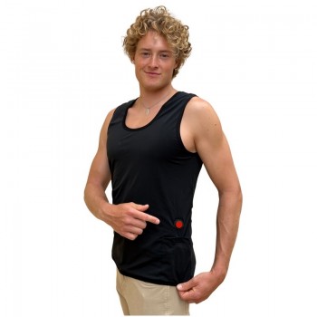 Glovii GV2XL winter sport body protection Heated vest Skiing, Snowboarding Unisex Polyester Black