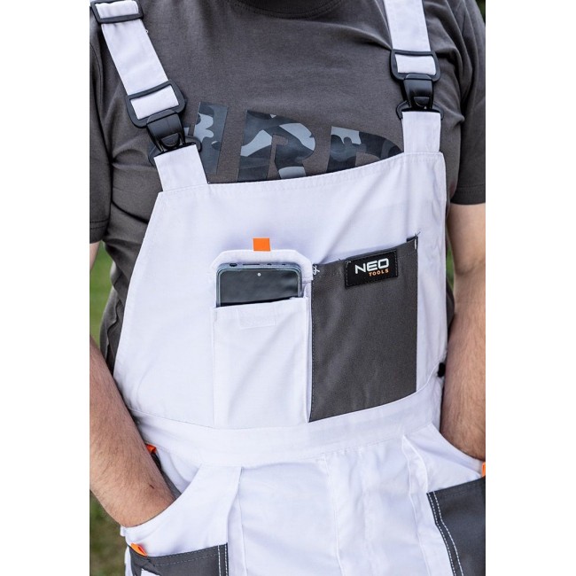 NEO TOOLS HD work bib trousers, size L/52 NEO TOOLS HD work bib trousers, size L/52