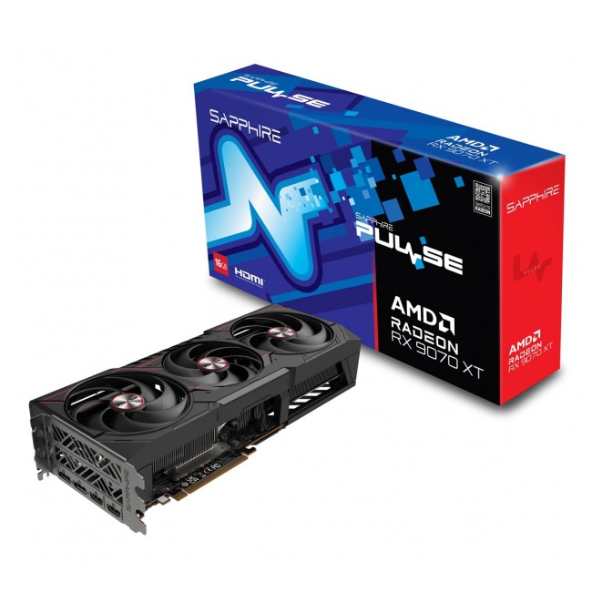 Sapphire PULSE Radeon RX 9070 XT AMD 16 GB GDDR6 Sapphire PULSE Radeon RX 9070 XT AMD 16 GB GDDR6