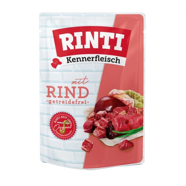RINTI Kennerfleisch Beef - wet dog food - 400g RINTI Kennerfleisch Beef - wet dog food - 400g