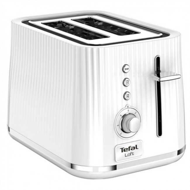 Tefal Loft TT7611 7 2 slice(s) Chrome, White Tefal Loft TT7611 7 2 slice(s) Chrome, White