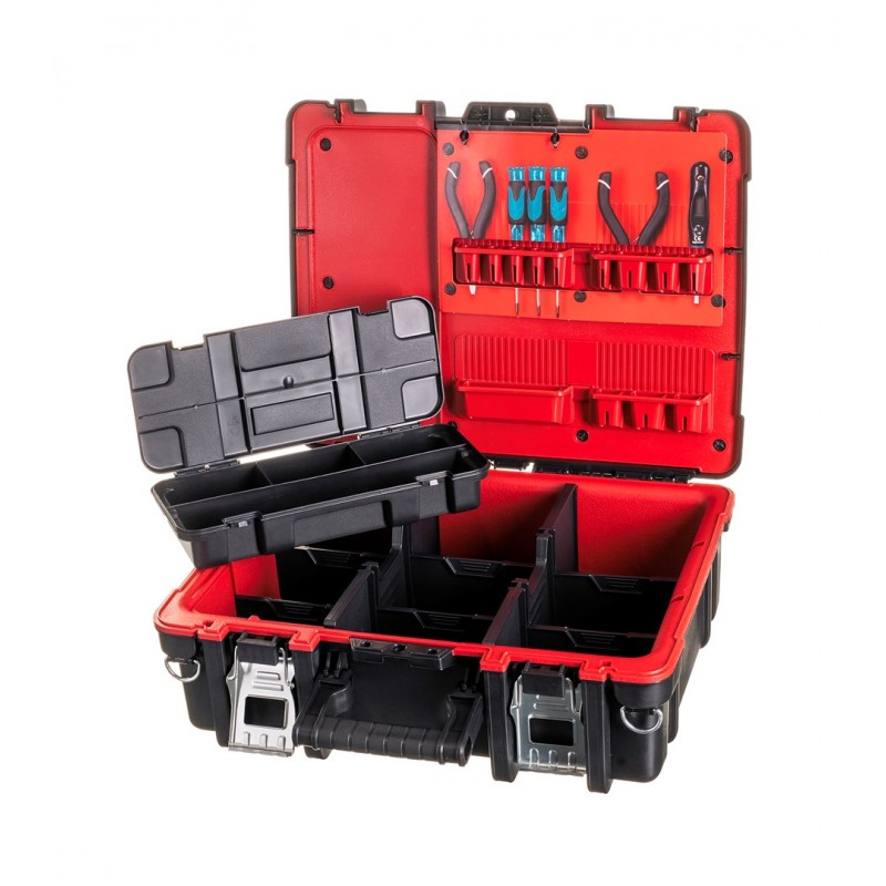 Keter 237003 equipment case Hard shell case Black, Red