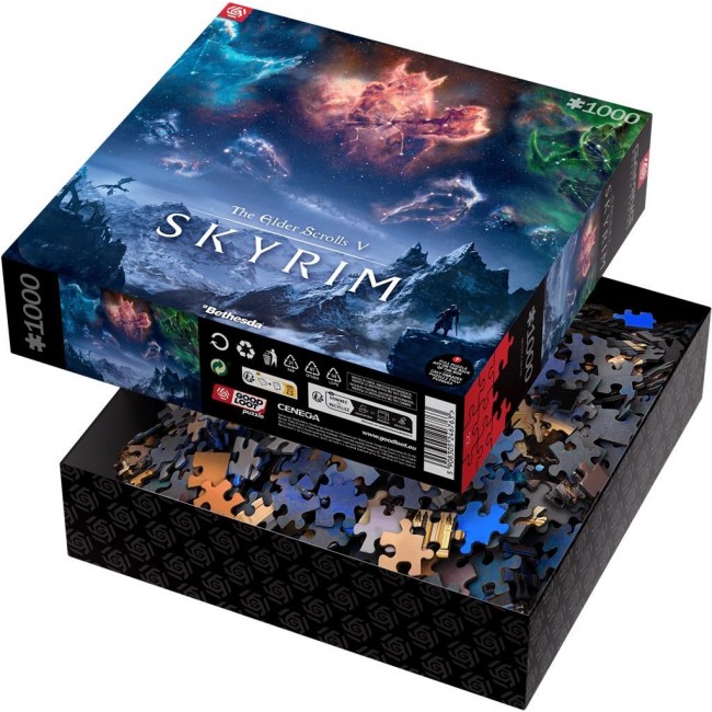 Puzzle Good Loot Gaming - The Elder Scrolls V: Skyrim 1000 pc(s) Puzzle Good Loot Gaming - The Elder Scrolls V: Skyrim 1000 pc(s)