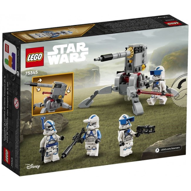 LEGO STAR WARS 75345 501ST CLONE TROOPERS BATTLE PACK LEGO STAR WARS 75345 501ST CLONE TROOPERS BATTLE PACK