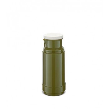 ROTPUNKT Glass thermos, capacity 0.250 l, olive (green)