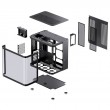 Jonsbo TK-2 2.0 Midi-Tower, Tempered Glass - black
