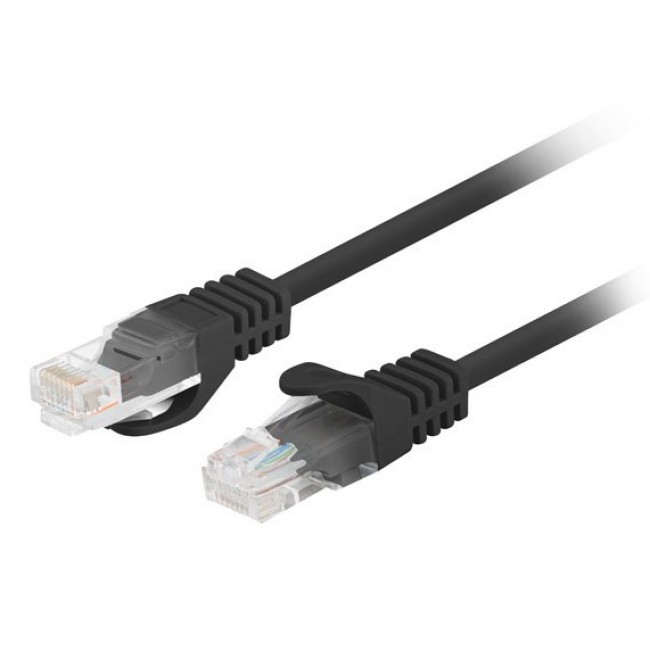 Lanberg PCU6-20CC-0200-BK networking cable Black 2 m Cat6 U/UTP (UTP) Lanberg PCU6-20CC-0200-BK networking cable Black 2 m Cat6 U/UTP (UTP)