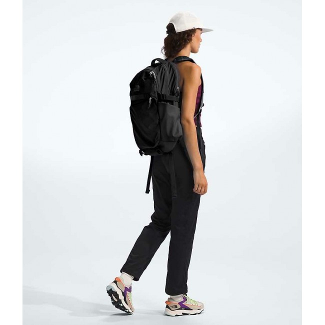 The North Face Router backpack Rucksack Black Nylon, Recycled polyester