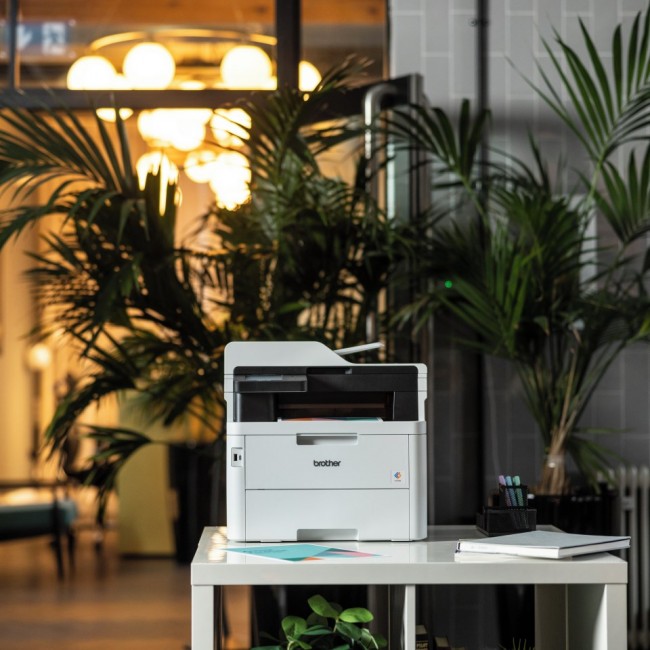 Brother MFC-L3760CDW multifunction printer LED A4 600 x 2400 DPI 26 ppm Wi-Fi Brother MFC-L3760CDW multifunction printer LED A4 600 x 2400 DPI 26 ppm Wi-Fi