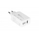 Alcasa PCA-W007W mobile device charger Universal White AC Fast charging Indoor