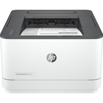 HP LaserJet Pro 3002dn Printer, Black and white, Printer for Small medium business, Print, Dualband Wi-Fi Strong Security Energy Efficient Fast first page out speeds Two-sided printing Roam