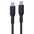AUKEY CB-SCC101 USB-C Type-C Power Delivery PD 100W 5A 1m Silikon Black