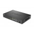 D-Link DGS-1010MP/E network switch Unmanaged L2 Gigabit Ethernet (10/100/1000) Power over Ethernet (PoE) 1U Black