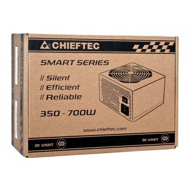 Chieftec Smart GPS-500A8 power supply unit 500 W 20+4 pin ATX ATX Black