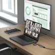 Satechi ST-P4SM interface hub USB Type-C 10000 Mbit/s Grey
