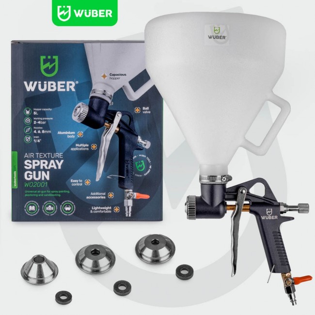 Pneumatic plastering gun 5 L WUBER