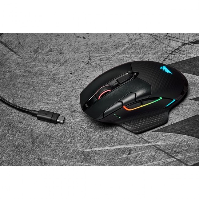 Corsair Dark Core RGB PRO Wireless Gaming Mouse - Black
