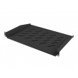 Lanberg AK-1008-B shelf for 19 racks 450/600/800mm (1U, 483x315mm, load capacity up to 20kg) black