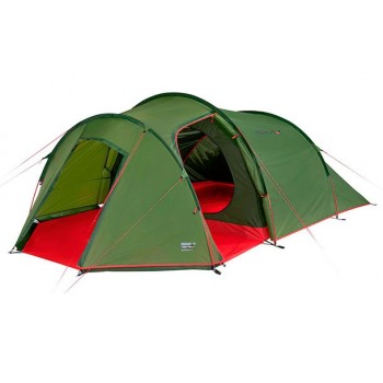 High Peak Goshawk 4 Green, Red Dome/Igloo tent