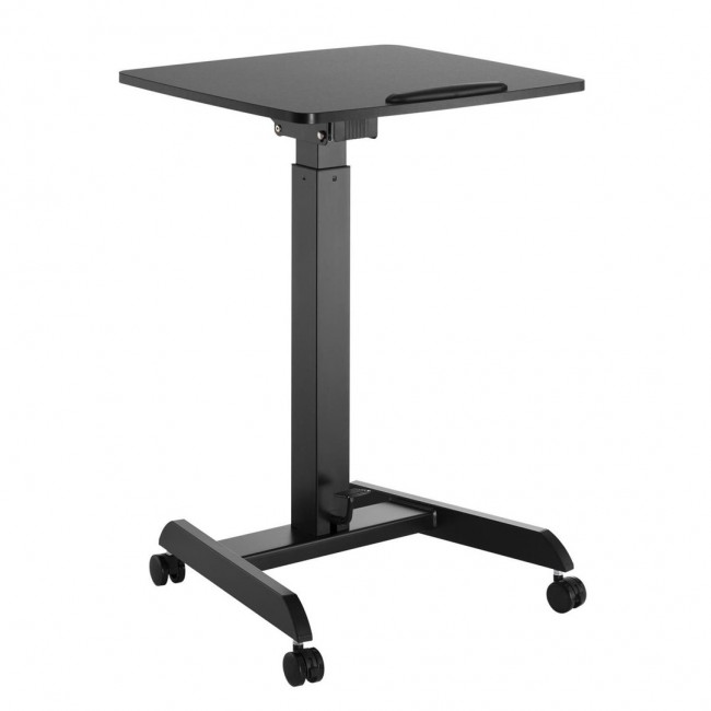 Maclean Laptop Table, Height Adjustable, for Standing Up Work, Max Height 113cm, MC-892B Maclean Laptop Table, Height Adjustable, for Standing Up Work, Max Height 113cm, MC-892B