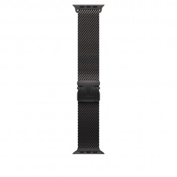 Apple 49mm Black Titanium Milanese Loop - Medium