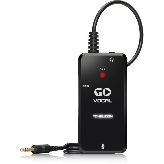 TC Helicon GO Vocal Interfejs do mikrofonu do urządze mobilnych