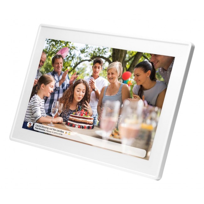 Denver PFF-1515W digital photo frame White 39.6 cm (15.6 Denver PFF-1515W digital photo frame White 39.6 cm (15.6