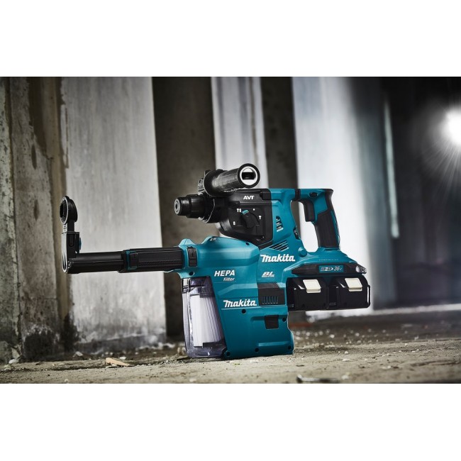MAKITA DRILL HAMMER SDS-PLUS 2x18V 2.8J WITHOUT BATTERIES AND CHARGER DHR280Z MAKITA DRILL HAMMER SDS-PLUS 2x18V 2.8J WITHOUT BATTERIES AND CHARGER DHR280Z