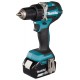 Makita DDF484RFJ drill 2000 RPM 1.8 kg Black, Blue