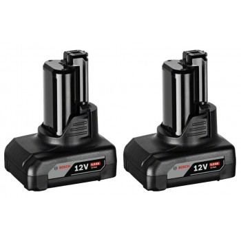 BOSCH. BATTERY 12V 6.0Ah 2pcs.