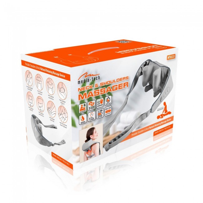 Neck & Shoulders Massager NECK & SHOULDERS MASSAGER MT6533 Neck & Shoulders Massager NECK & SHOULDERS MASSAGER MT6533