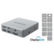 Conceptronic DONN25G 15-in-1 DisplayLink USB 3.2 Gen 2 Docking Station, Triple 4K60Hz Display, HDMI x 2, DisplayPort, USB-C 10Gbps x 2, USB-A 10Gbps x 2, USB-A 5Gbps x 2, SD, TF/MicroSD, GbE, Audio, DC in, Security Slot, PD 3.0