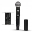 DNA Professional DVS2 - wireless microphone, 2 handheld transmitters + base unit (560 590 MHz)