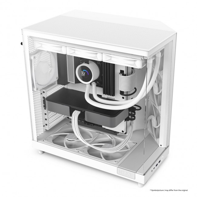 NZXT H6 Flow Midi Tower White