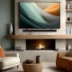 Maclean MC-914 Universal Soundbar Mount Speaker Holder Mounting Under TV up to 15kg VESA Space Saving