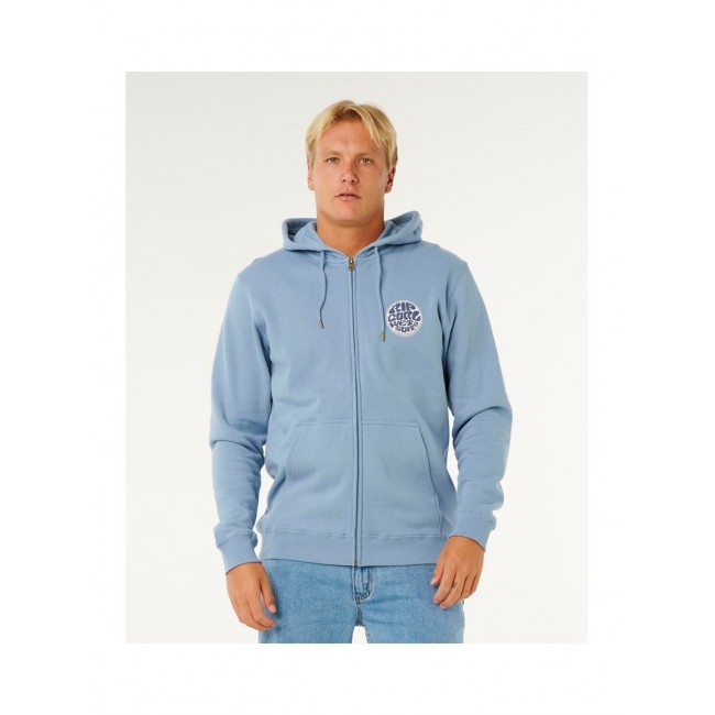Bluza męska RIP CURL Wettie Passage Icon Zip Thru niebieska - M